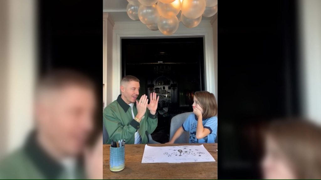 Macklemore le pide a su hija dirigir un videoclip. Mira su adorable reacción | Video