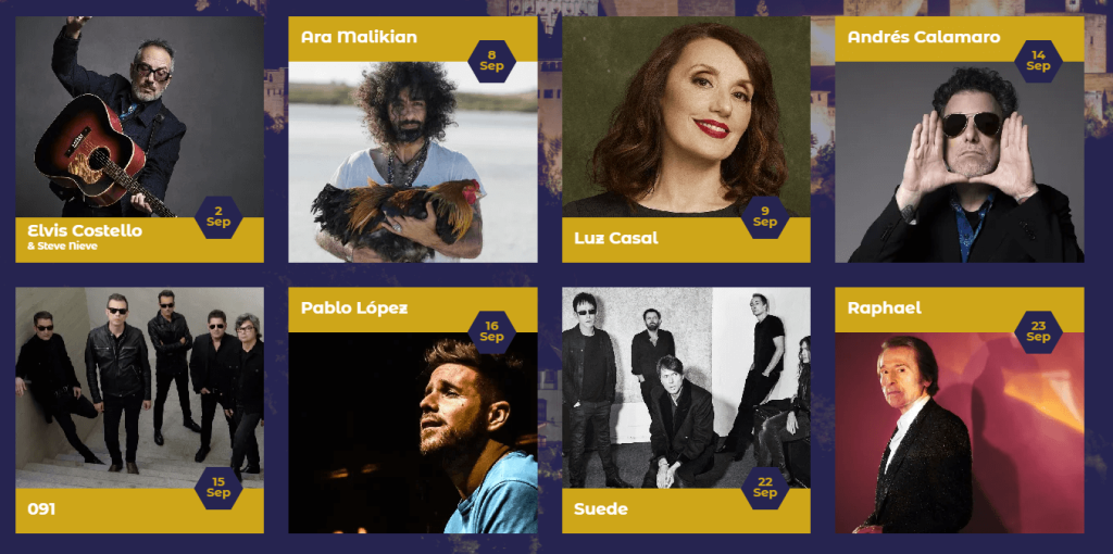 1001 Músicas-Caixabak, cartel completo y oferta de entradas