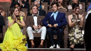 Chris Pine desmiente que Harry Styles le haya escupido en el Festival de Cine de Venecia