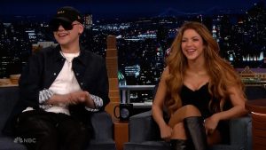 Así fue el paso de Shakira y Bizarrap por el “Tonight Show”