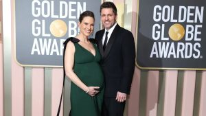 Hilary Swank bebés gemelos