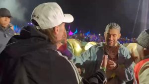 Peso Pluma y Bad Bunny, juntos en Coachella