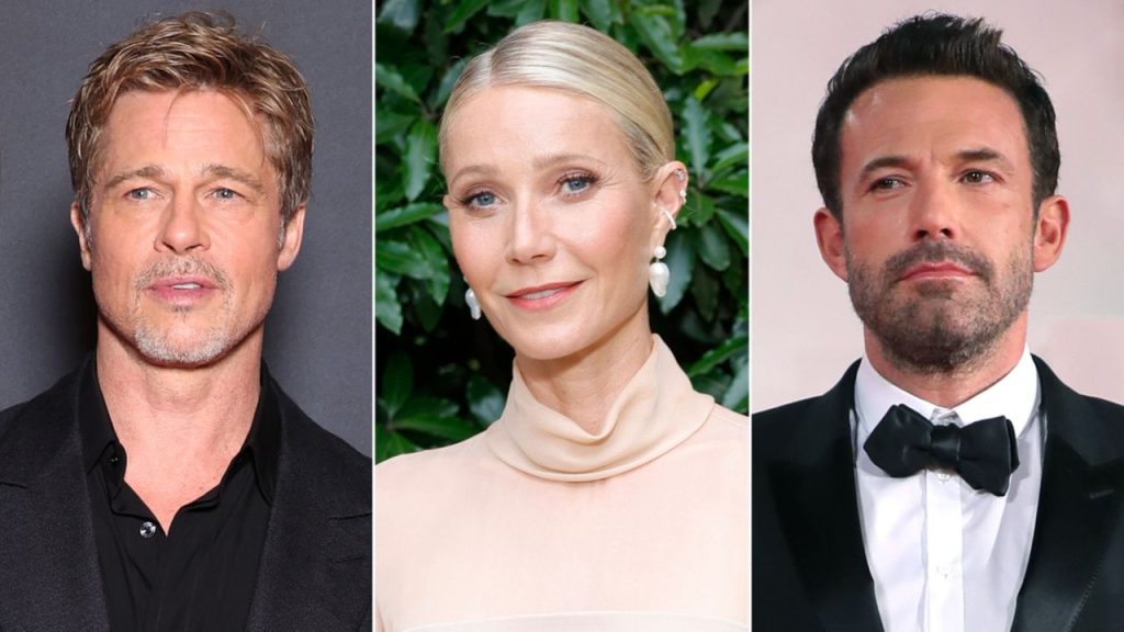 Gwyneth Paltrow reflexiona sobre sus relaciones pasadas con Brad Pitt y Ben Affleck