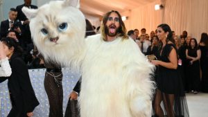 Jared Leto se vistió como un gato en la Met Gala 2023