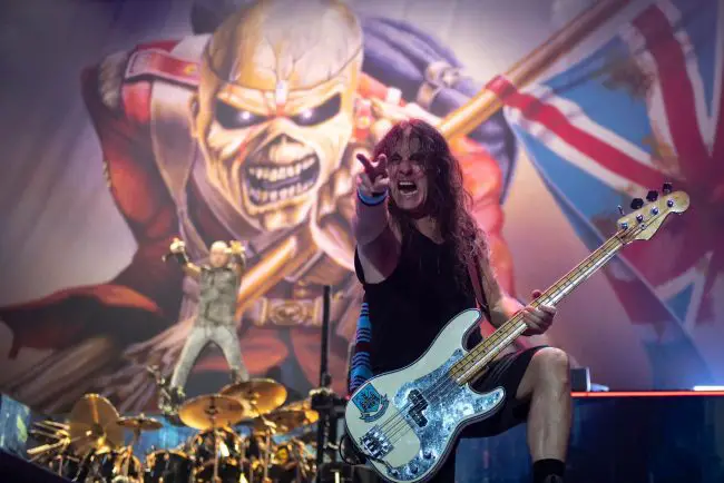 iron maiden steve harris directo 2023