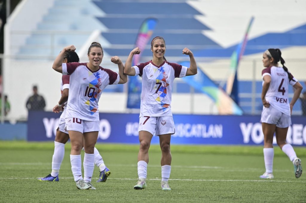 La Vinotinto femenina mantiene el paso perfecto en San Salvador 2023