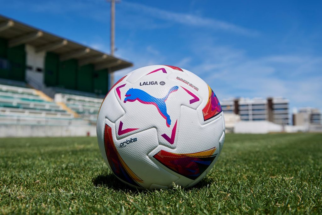 Puma y LaLiga presentaron el balón Órbita 2023-2024