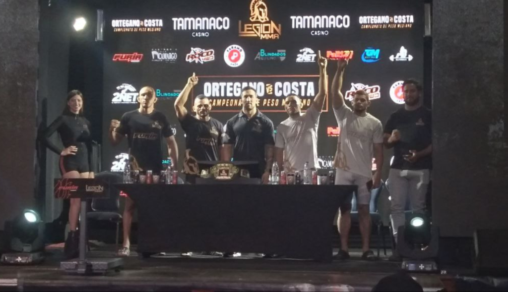 Sebastian Cano Caporales: Sexta edición de Legion MMA a punto de fuego en el Hotel Tamanaco