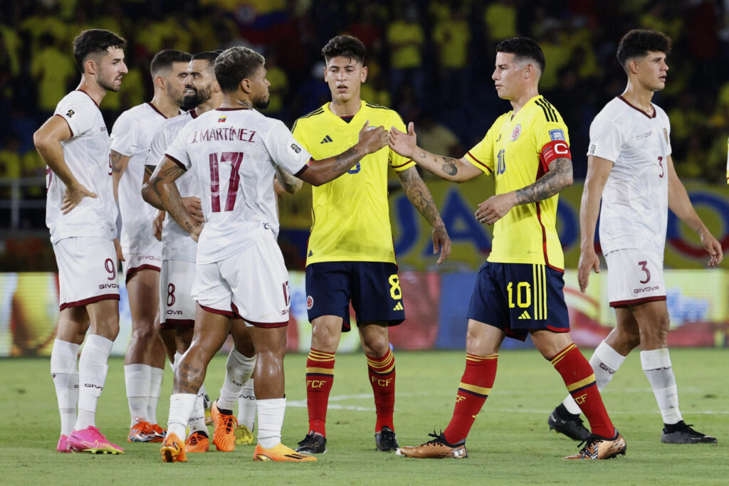 La Vinotinto inició con derrota ante Colombia las Eliminatorias Sudamericanas