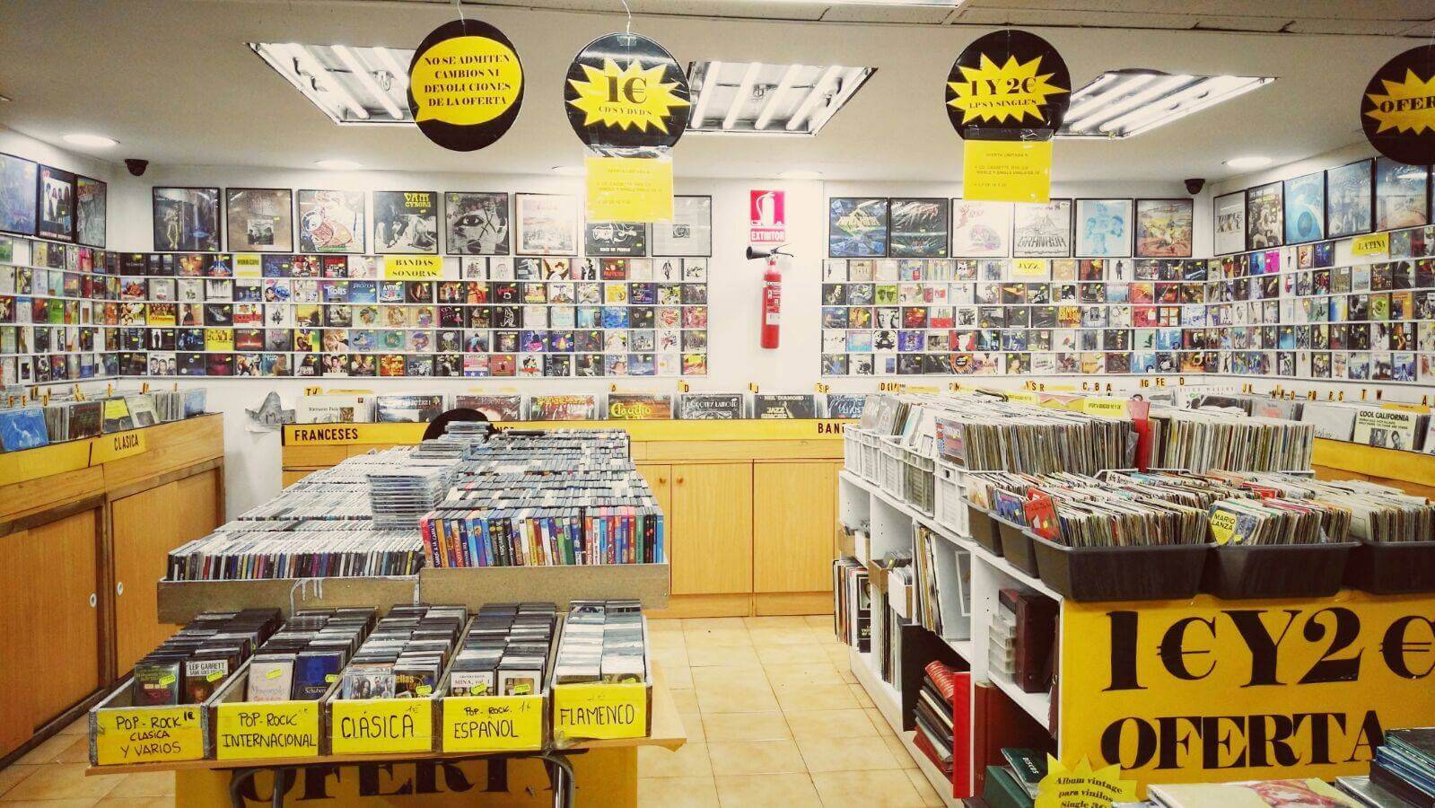 Las mejores tiendas de discos y vinilos de Madrid 6 la metralleta