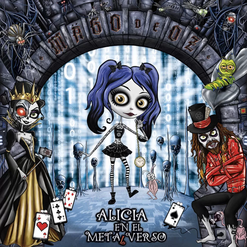 El nuevo disco de Mägo de Oz es una adaptación macarra de Alicia en el país de las maravillas 6 mago de oz alicia en el metalverso portada jpg