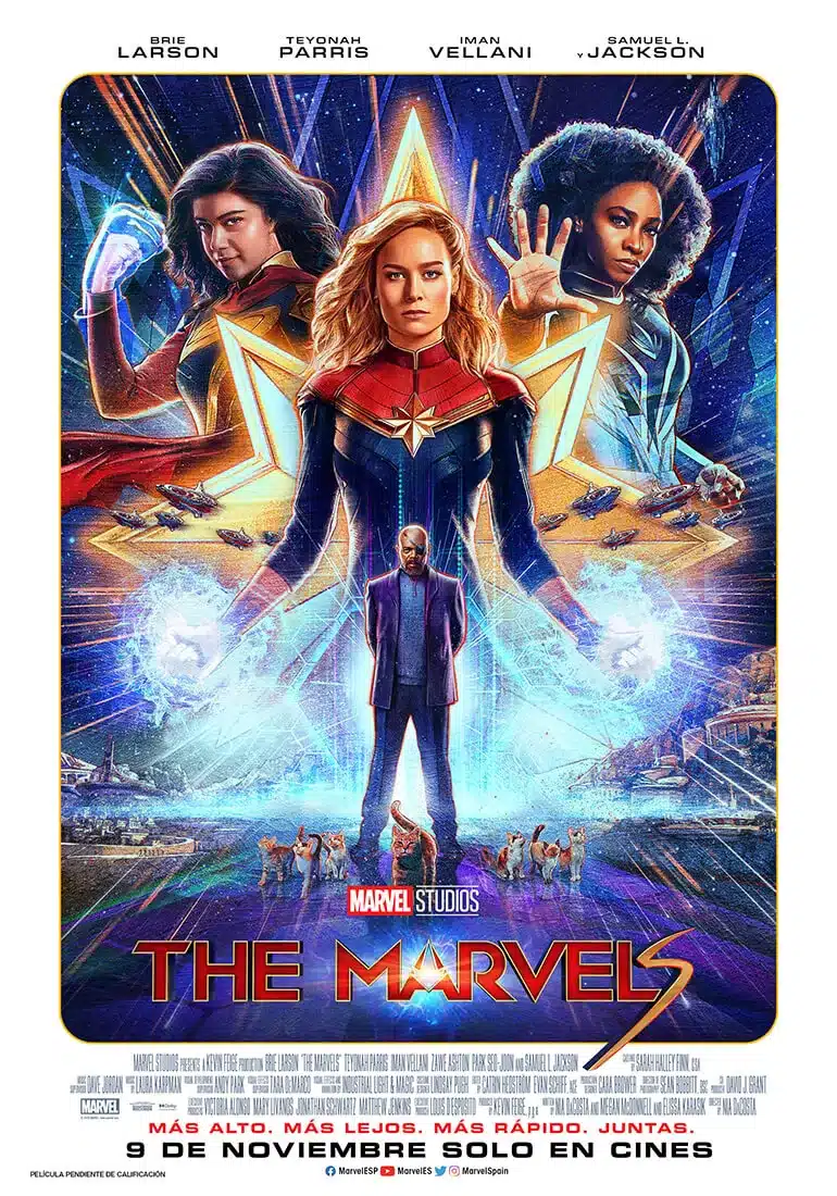 The Marvels, banda sonora y todas las canciones que suenan en uno de los estrenos del año de Marvel 9 THEMARVELS PAYOFF SPAIN 1 jpg