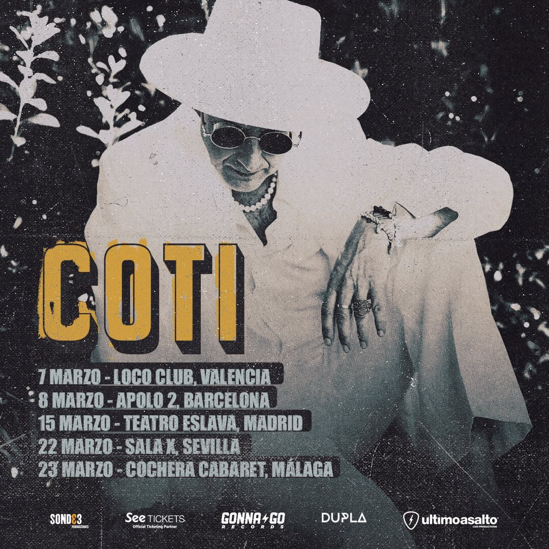 Conciertos de Coti en España en marzo de 2024: fechas, entradas y detalles 6 coti 2