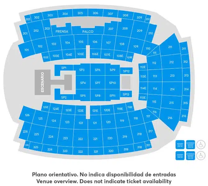 IVE en concierto en Barcelona en junio de 2024: entradas, precios y detalles 7 mapa palau jpg