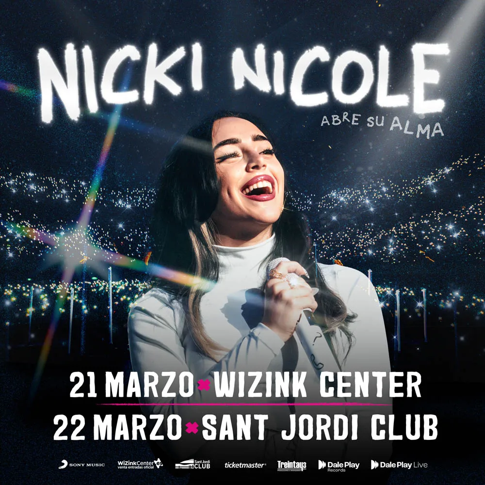 Conciertos de Nicki Nicole en Madrid y Barcelona en marzo de 2024: entradas y detalles 6 nicki nicole 2024 conciertos madrid barcelona jpg