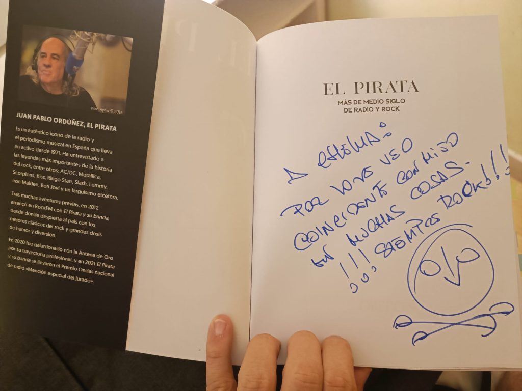 Dedicatoria de El Pirata a Chemartaco Dedicatoria de El Pirata a Chemartaco