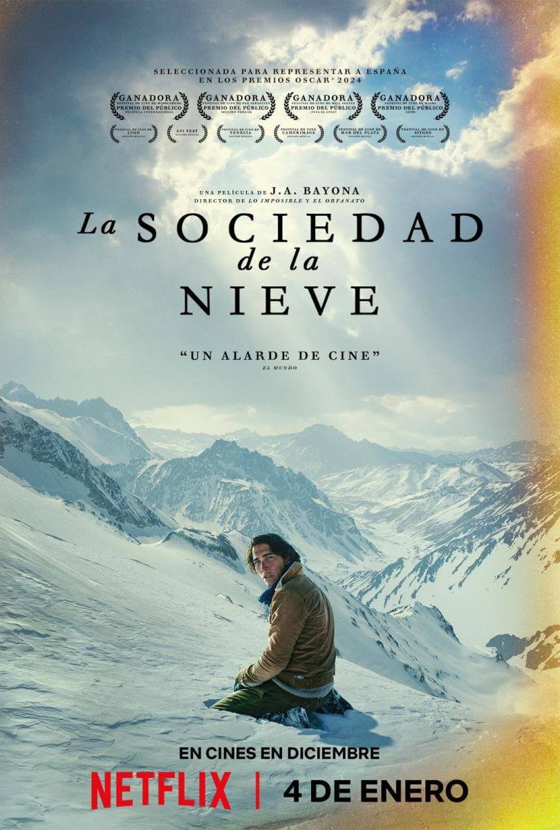 La sociedad de la nieve, banda sonora y canciones de la película de J.A. Bayona con 13 nominaciones a los Goya 9 la sociedad de la nieve 826551508 large