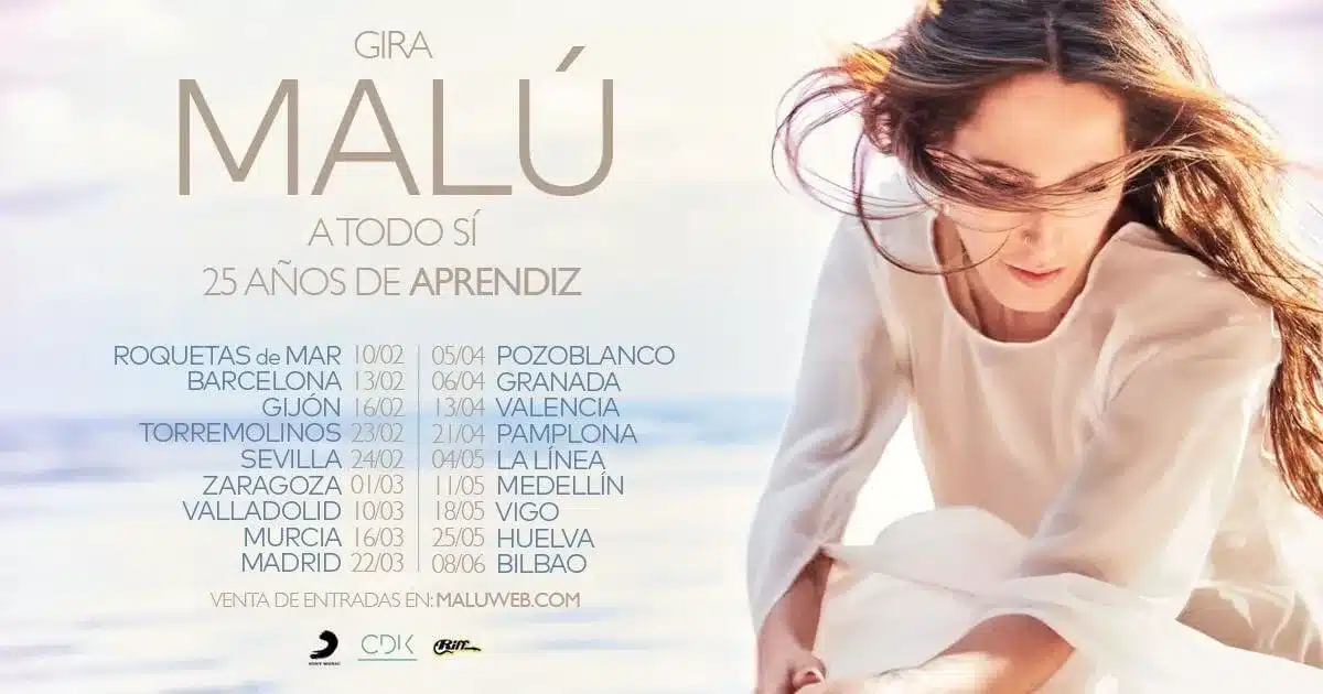 Conciertos de Malú en España en 2024 celebrando 25 años de Aprendiz: ciudades, fechas y entradas 6 malu 1 jpg