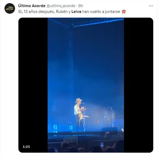 Leiva en Madrid junto a Rubén Pozo (19-12-2023): setlist, fotos y vídeos 6 video leiva 2 jpg