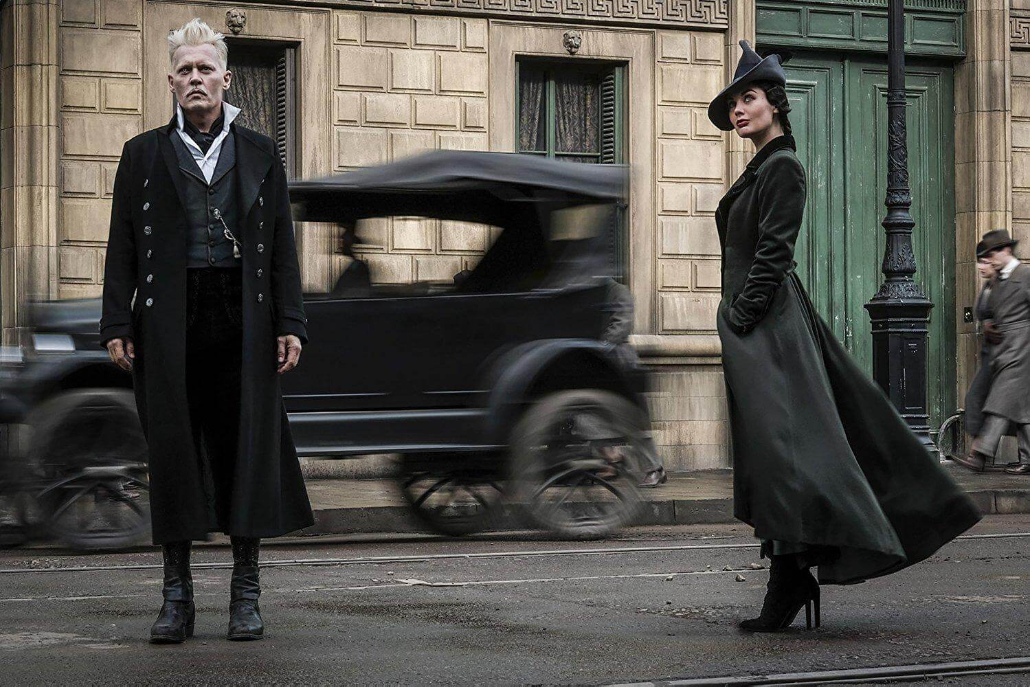 Johnny Depp en Animales fantásticos Los crímenes de Grindelwald