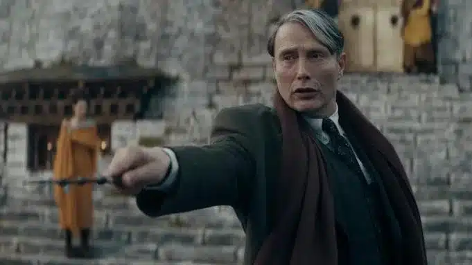 Mads Mikkelsen en Animales fantásticos Los secretos de Dumbledore
