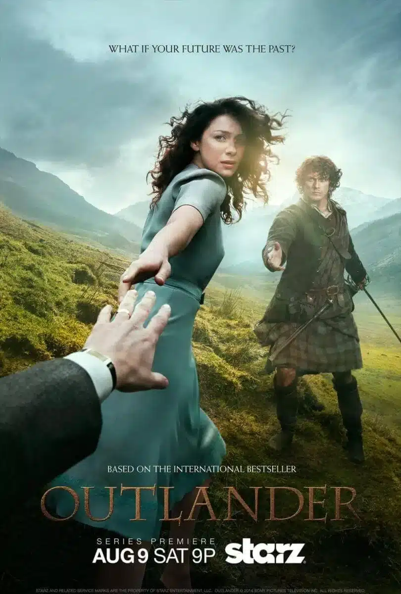Outlander, banda sonora y todas las canciones que suenan en las 7 temporadas de la serie de ciencia ficción histórica 7 Póster Outlander