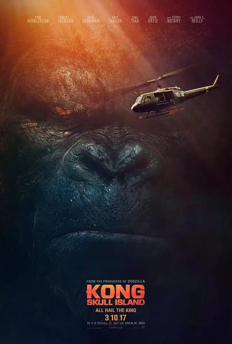 Kong: La isla calavera, banda sonora y todas las canciones que suenan en la segunda entrega del MonsterVerse 5 Póster de Kong La Isla Calavera
