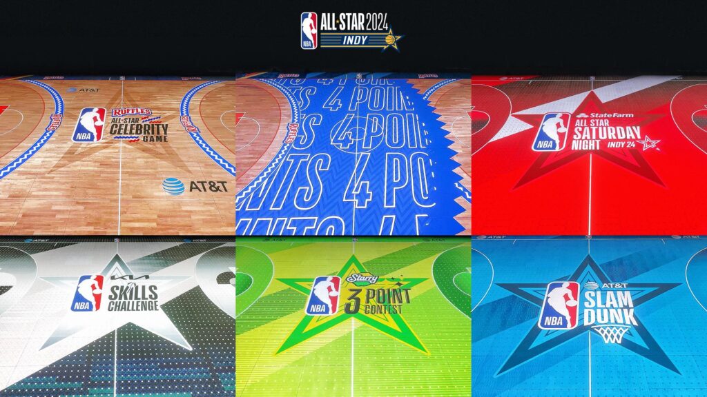 Concurso de triples de la NBA se disputará sobre una pantalla gigante