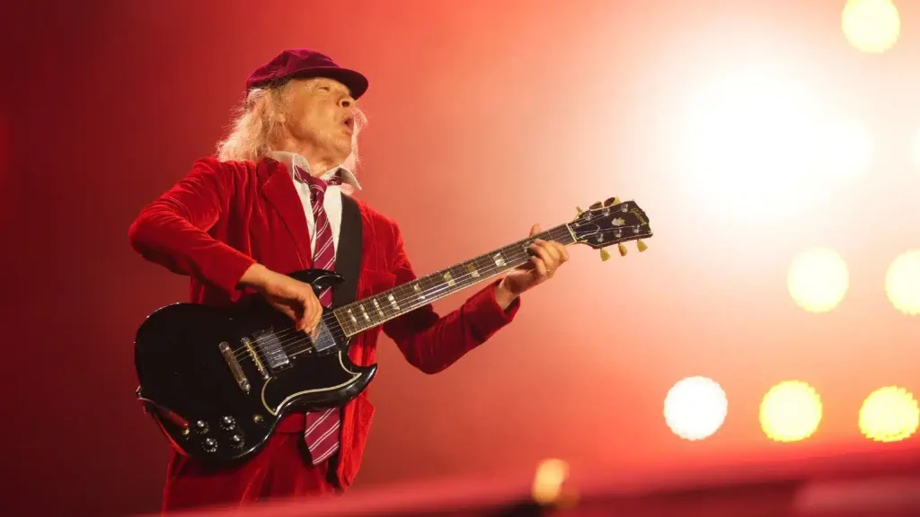 Angus Young, guitarrista de AC/DC