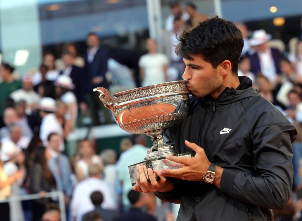 Alcaraz conquistó su primer Ronald Garros