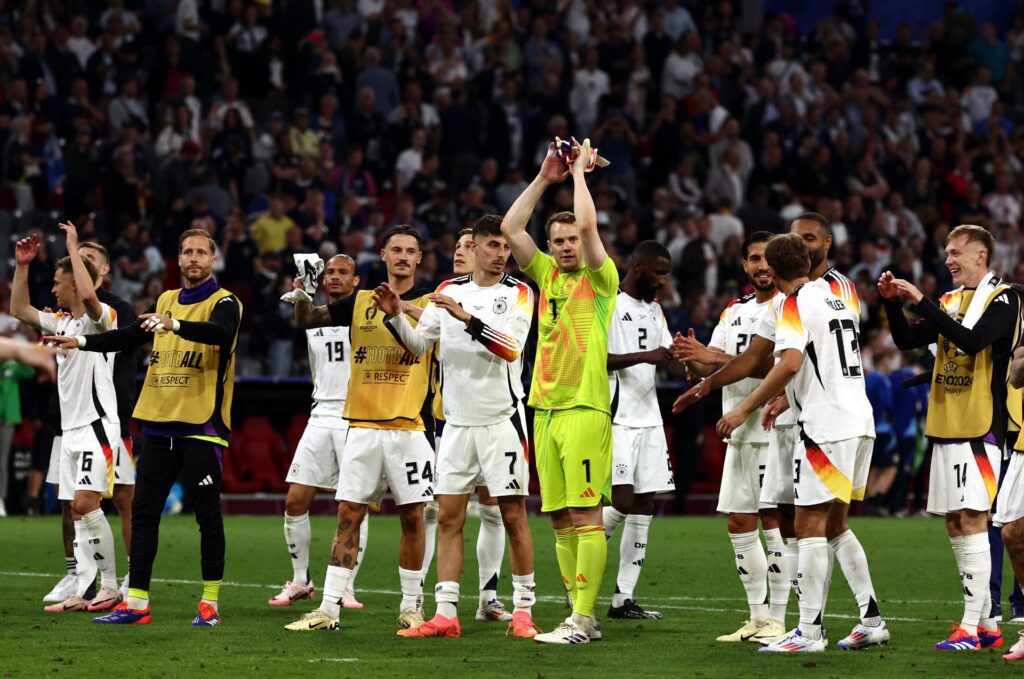 Alemania goleó a Escocia en el inicio de la Eurocopa