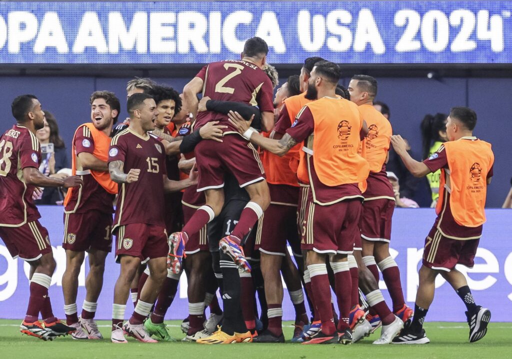 La Vinotinto aseguró su pase en los 4tos. de final de la Copa América