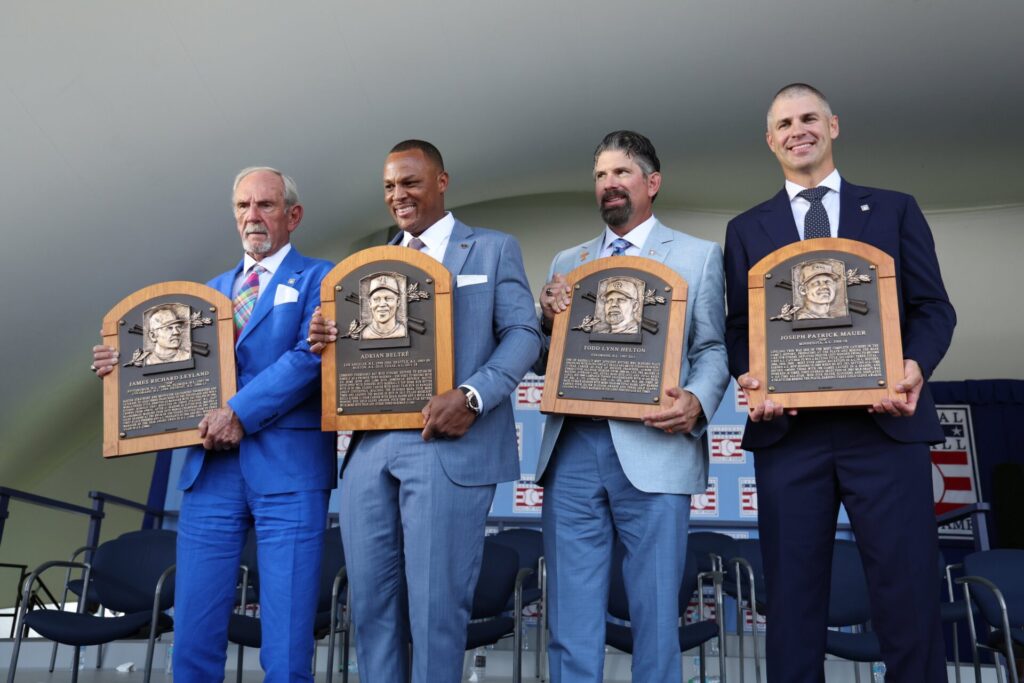 Beltré, Helton, Mauer y Leyland: inmortalizados en el Salón de la Fama de la MLB