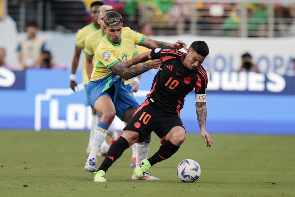 Brasil y Colombia cierran con empate la fase de grupos de la Copa América