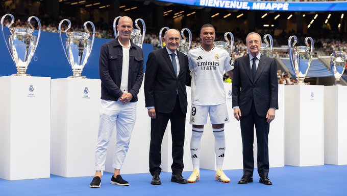 Kylian Mbappé - presentación Real Madrid