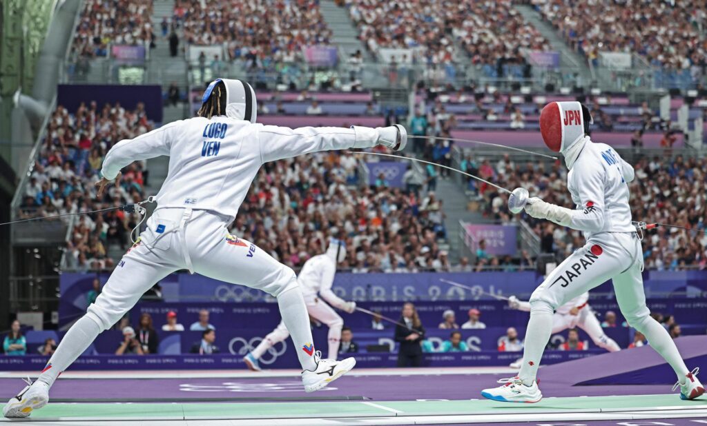Equipo venezolano de espada aseguró diploma olímpico en París 2024