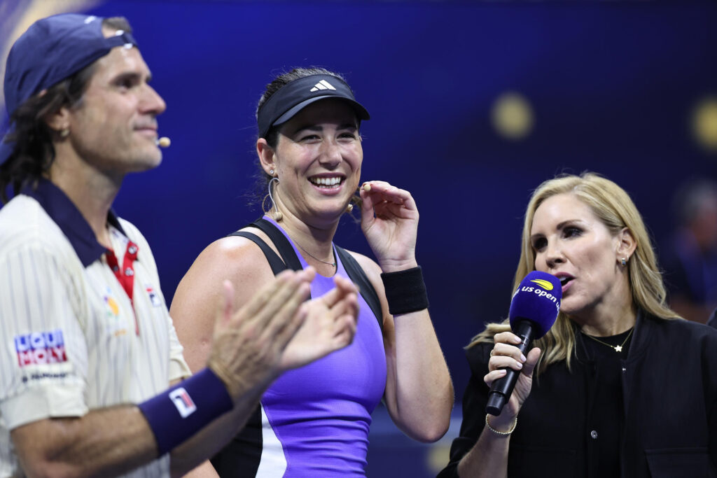 Muguruza regresó por un día a la cancha en juego de exhibición