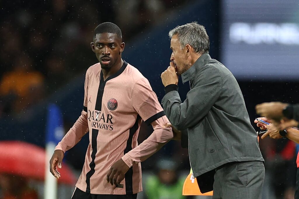 Luis Enrique no convocó a Dembélé para el duelo contra el Arsenal