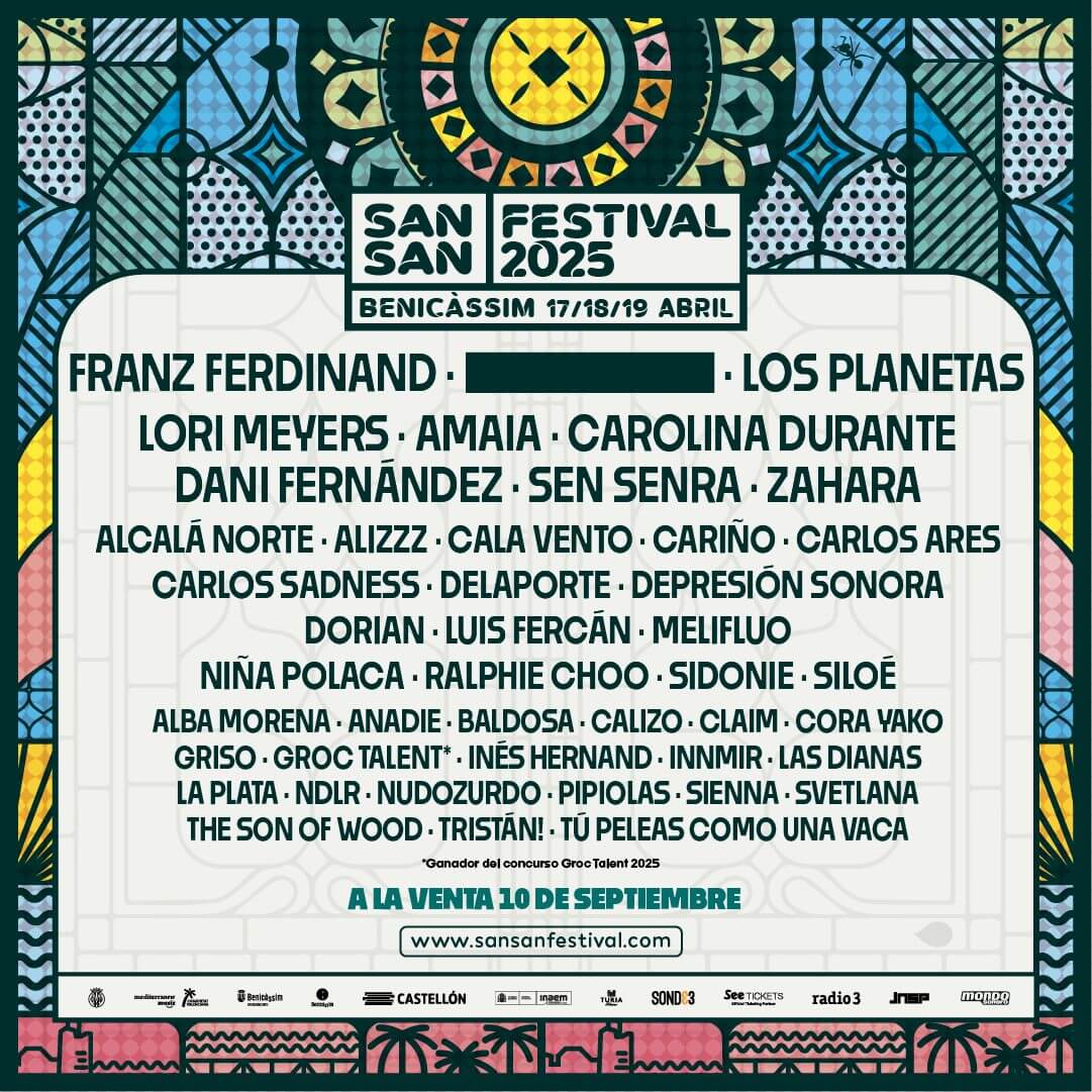 SanSan Festival 2025, cartel, fechas y abonos en oferta por tiempo limitado 4 cartel san san festival 25 1
