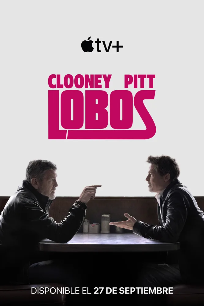 Wolfs, banda sonora y canciones de la película con George Clooney y Brad Pitt 4 lobos poster apple tv jpg