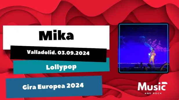 Concierto de Mika en Valladolid. Lollypop