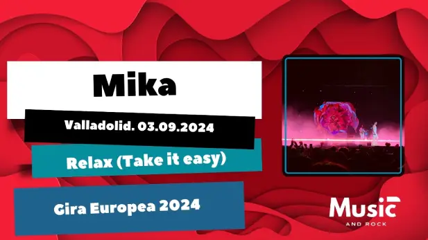 Concierto de Mika en Valladolid. Relax (Take it easy)