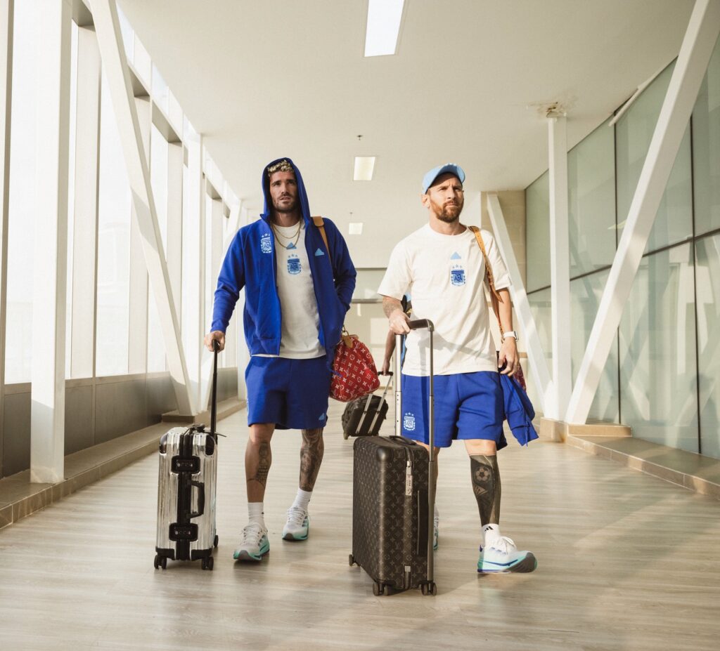 Argentina llegó a Maturín para enfrentar a la Vinotinto