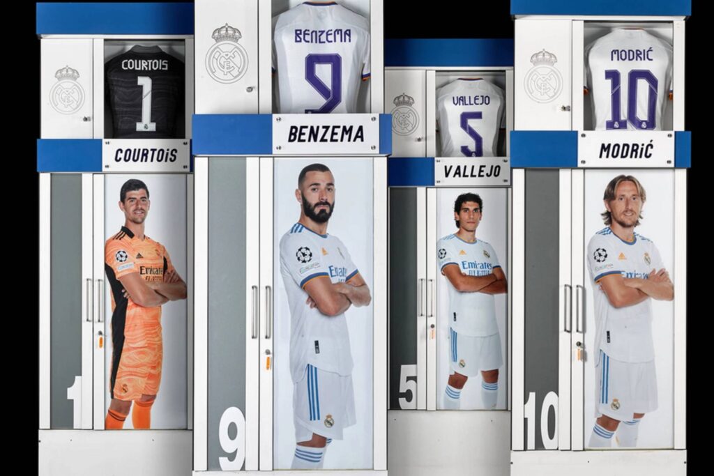 Real Madrid subastará antiguos vestuarios del Santiago Bernabéu