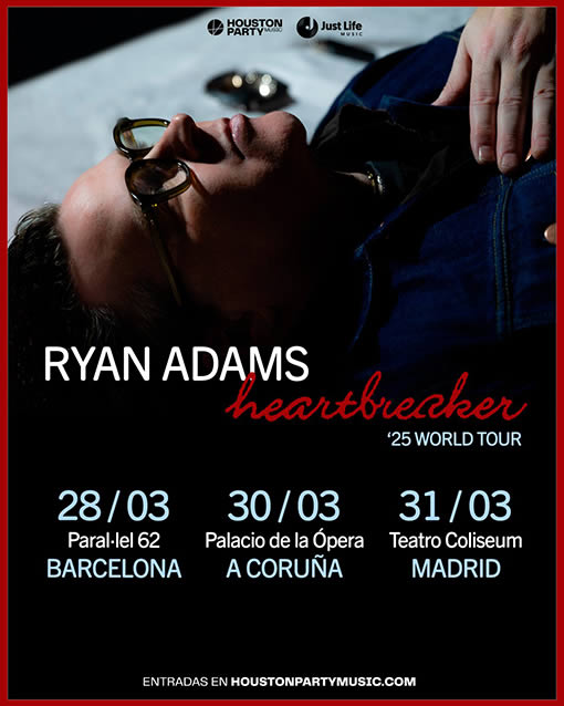 Ryan Adams visitará España en marzo