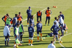 Real Madrid - entrenamiento