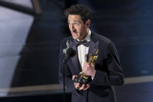 Adrien Brody batió récord con el discurso más largo en los Óscar