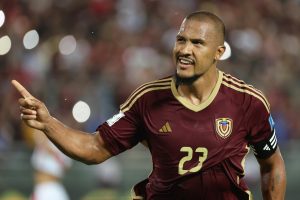 Salomón Rondón metió a la Vinotinto a la zona de repechaje