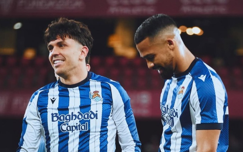 Jon Aramburu y Yangel Herrera