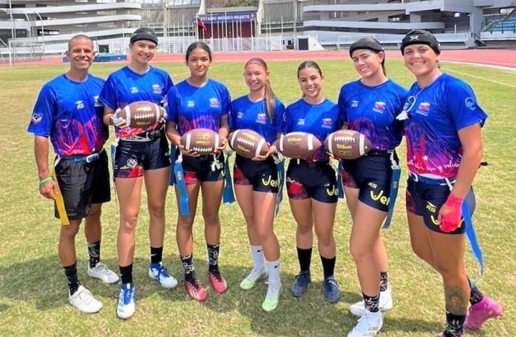 Flag Football: Primera selección femenina sub-17 de Venezuela debuta este mes